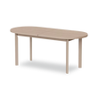 Mesas con tableros ovalados